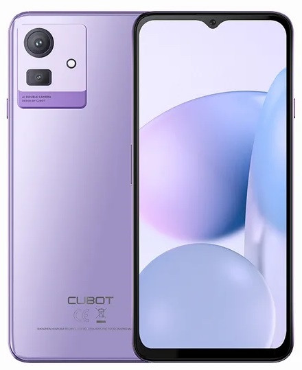 Смартфон CUBOT NOTE 50 Purple 8/256GB 4G NFC 5200mAh камера 50 МП + чохол + скло