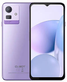 Смартфон CUBOT NOTE 50 Purple 8/256GB 4G NFC 5200mAh камера 50 МП + чохол + скло