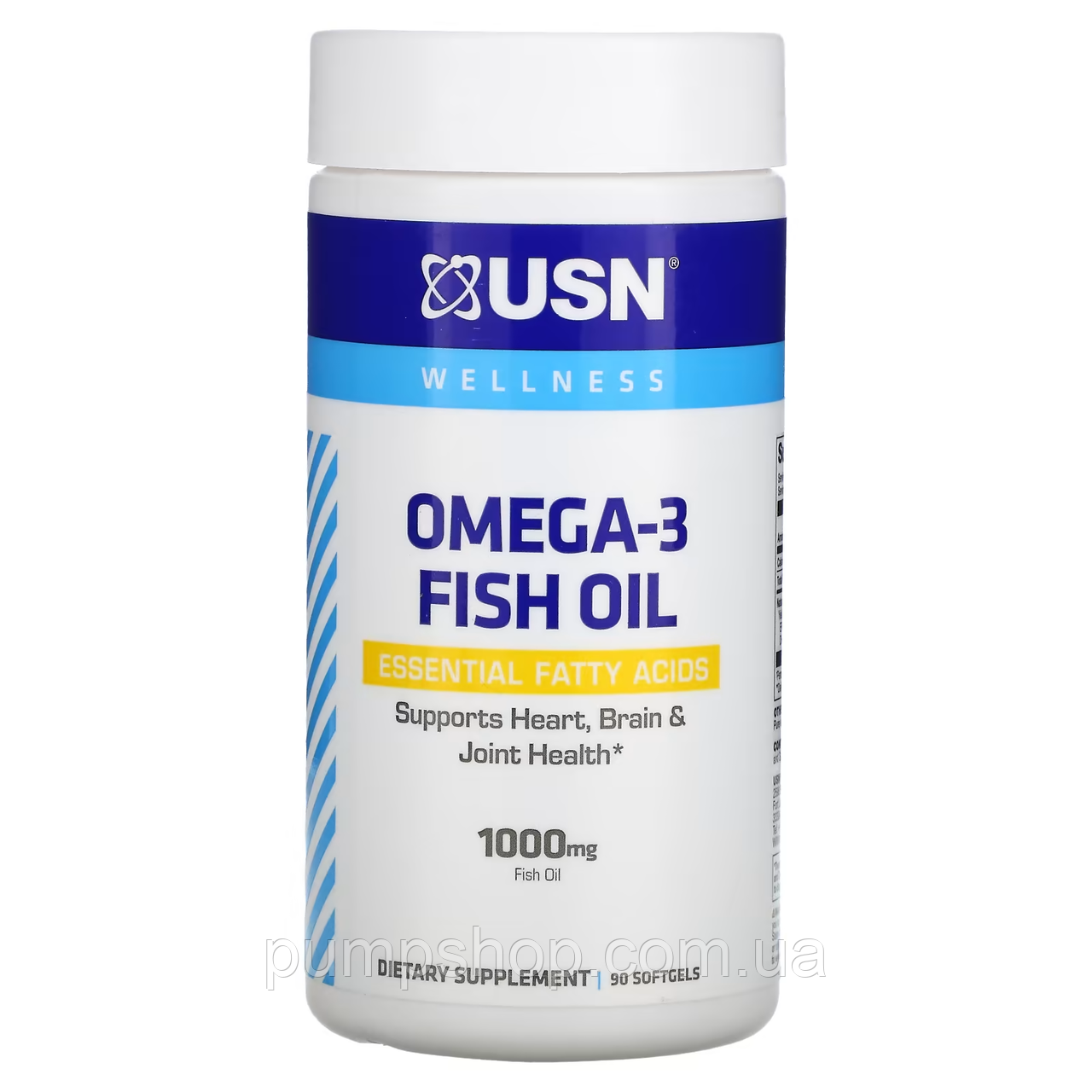 Жирні кислоти омега-3 USN Omega 3 Fish Oil 1000 мг 90 капс.