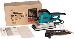 Вібраційна шліфувальна машина Makita BO 4900 Безключова заміна оснастки, підключення пилососа