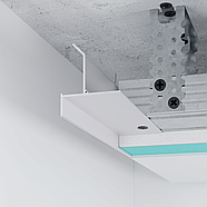 Профіль тіньового шва FSPRO 16 мм під LED-стрічку алюмінієвий 3 м Анодований (F3.16L24A), фото 2