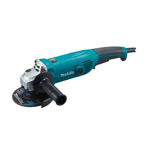 Кутова шліфувальна машина Makita GA5021C (Болгарка) Регулювання кількості обертів Обмеження пускового струму, фото 1
