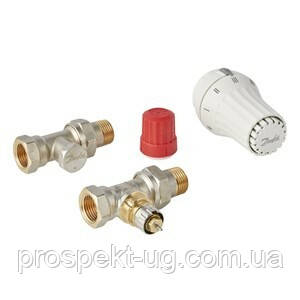 Комплект термостатичний для радіатора (прямий) ш/м 1/2" 013G5174 Danfoss (RA-N + RAE +RLV-S) (10)