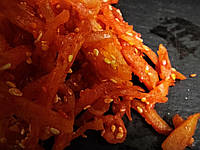 Стружка кальмара солено-сушеная "По - Шанхайски" с перцем и кунжутом (острая) 1 кг