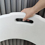 Оригінальний складний стілець Стандарт Білий 47,5х59х86,5 см, фото 6