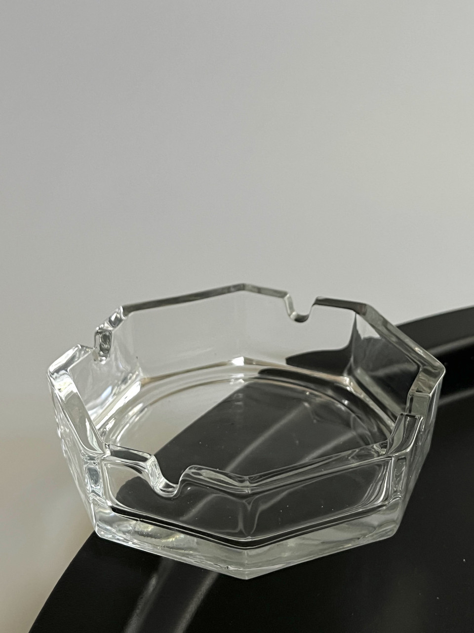 Пепельниця скляна UniGlass Octogon 108 мм — 1 шт (60065-МС24/sl), фото 1