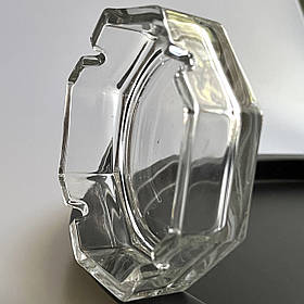 Попільничка скляна UniGlass Octogon 108 мм - 8 вугільна 60065-МС24/sl