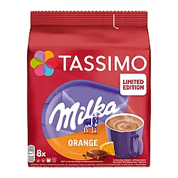 УЦІНКА! (7 КАПСУЛ ИЗ 8 С УПАКОВКОЮ) Капсули Tassimo Milka Orange