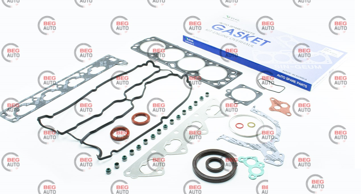 Прокладка двигуна повний комплект Chevrolet Lacetti 1.8 LDA/GEELY LC (SHIN KUM)
