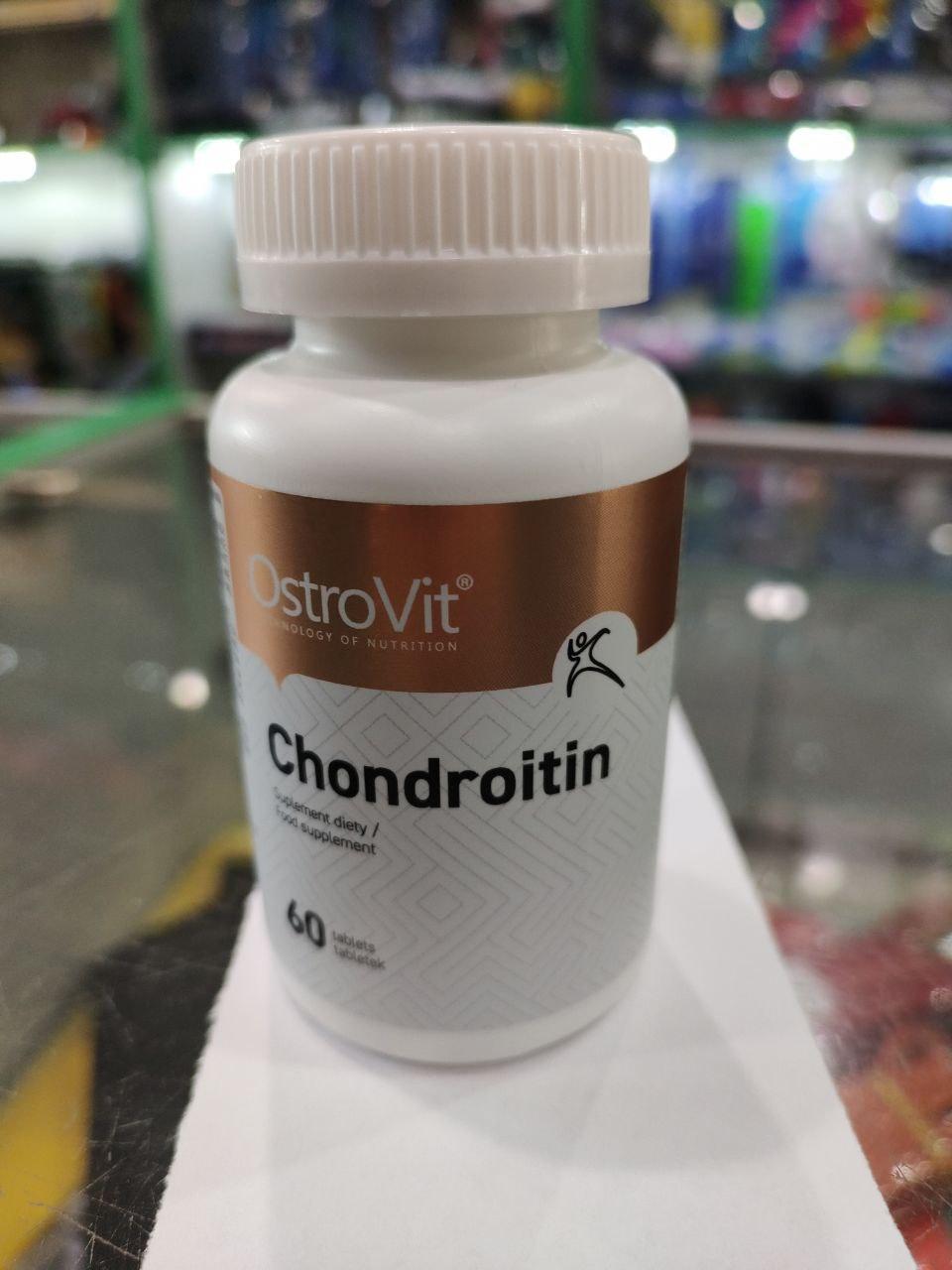 Хондроїтін Chondroitin Ostrovit 60 таб. для суглобів і зв'язок
