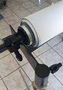 2.2*3 м Вініловий студійний фон для стельово-настінних кріплень AG Super Matt VINIL BD-PRO Premium фотофон, фото 3