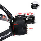 Налобний ліхтар 6в1 акумуляторний BL-T64, фото 2