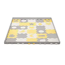 Килимок-пазл Kinderkraft Luno Shapes Yellow, 30 елементів (KPLUSH00YEL0000), фото 4