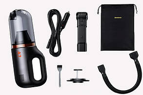 Пилосос автомобільний BASEUS A7 на акумуляторі Car Vacuum Cleaner (VCAQ020013) (автопилосос)