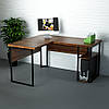 Офісний стіл лофт СУЛВ-7 (1400x1400x750) Файервуд Гамма стиль, фото 2