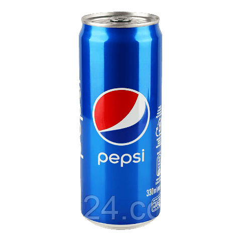 Напій сильногазований Pepsi 330мл ж/б