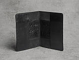 Обкладинка для паспорта, обкладинка з натуральної шкіри з тисненням "Тризуб", фото 3