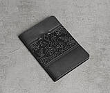 Обкладинка для паспорта, обкладинка з натуральної шкіри з тисненням "Тризуб", фото 4