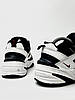 Чоловічі кросівки Nike M2K Tekno White Black Red Найк М2К Текно чорно-білі з червоним, фото 9