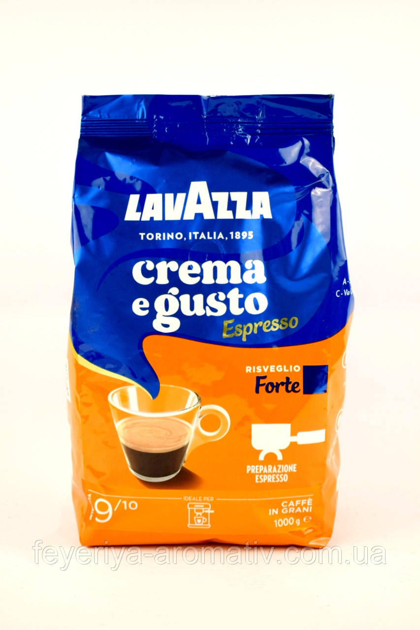 Кава у зернах Lavazza Crema E Gusto Espresso Forte 1 кг Італія