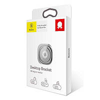 Кільце-тримач для телефону Baseus PREMIUM Privity Ring Bracket Black (SUMQ-01)