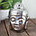 Аромалампа керамічна "Будда"  Mirror Silver Металізований Rezon D022, фото 2
