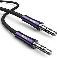 Кабель аудио Ugreen 3.5 mm Hi-Fi профессиональный AUX 1M Purple (AV171) КОД:006