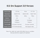 Кабель відео Ugreen HDMI 2.0 4K 3D 1М Black (HD104) КОД:021, фото 9