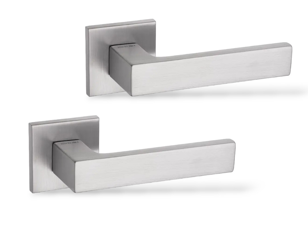 Ручки дверні  Rich-art 283 R78 Елегант MWSC матовий хром, фото 1