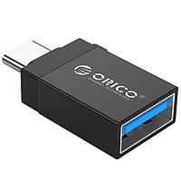 Переходник адаптер ORICO OTG USB Type-C to USB 3.0 Black