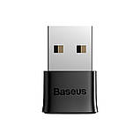 Baseus BA04 mini Bluetooth 5.0 адаптер USB приймач комп'ютер передавач чорний (ZJBA000001), фото 2