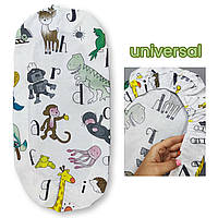 Простирадло в коляску на гумці