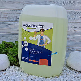 Рідкий засіб для зниження рівня pH Aquadoctor pH Minus HL 20 л Соляна 14% | Аквадоктор, фото 4