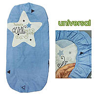 Простирадло на резинці для матрацу в коляску