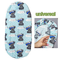 Простирадло на резинці для матрацу в коляску