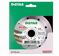 Алмазный диск DISTAR 1A1R DECOR SLIM 5D 115x1,2/1,0x8x22,23