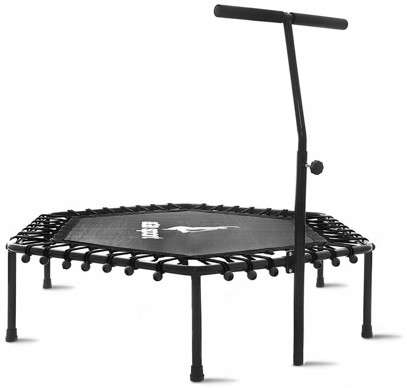 Шестикутний фітнес-батут з ручкою AGA SPORT FITNESS 130 см (Оригінал) Польща