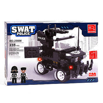Конструктор для хлопчика AUSINI SWAT Police Спецназ (235 деталей) 23506