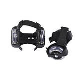 Ролики двоколісні на взуття з підсвіткою  Флеш Ап (8159), фото 2