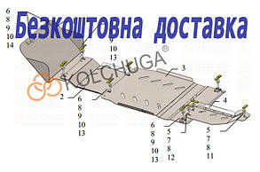 Захист двигуна Cadillac Escalade (2007-2014) (Захист двигуна Каділак Ескаленд) Кольчуга