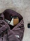 Спортивні штани чоловічі весна-осінь коричневі з написами фірмові The North Face TNF, фото 7