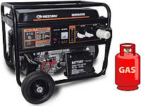 Генератор газ/бензин Greenmax MB9000EB 7.5 кВт з електрозапуском
