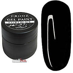 Гель-фарба Crooz (Extra black) 5 мл