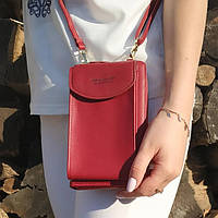 Женский кошелек Baellerry N8591 Red сумка-клатч для телефона денег SG-752 банковских карт