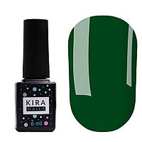 Гель-лак Kira Nails №079 6 мл (насыщенный зеленый, эмаль)