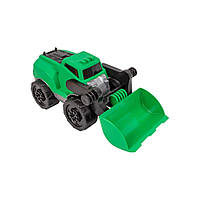 Ігрова автомодель Трактор ТехноК 8553TXK з ковшем (Зелений) іграшкова машинка