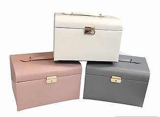 Кейс-скринька скриня для прикрас та аксесуарів 27x18х17см N36 F