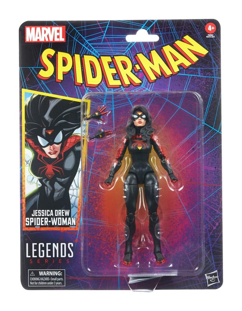 Фігурка Людини-павука Marvel Legends Retro Collection Джессіка Дрю Жінка-Павук 15 см