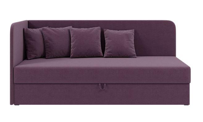 Ліжко дитяче кутове Мідас, тканина фіолетова 80х200 см (Sofyno ТМ)