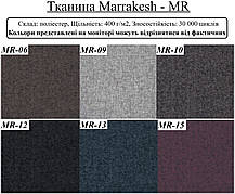 Стілець обідній Milana 4LX каркас black тканина Soro-65 (ТМ Новий Стиль), фото 2